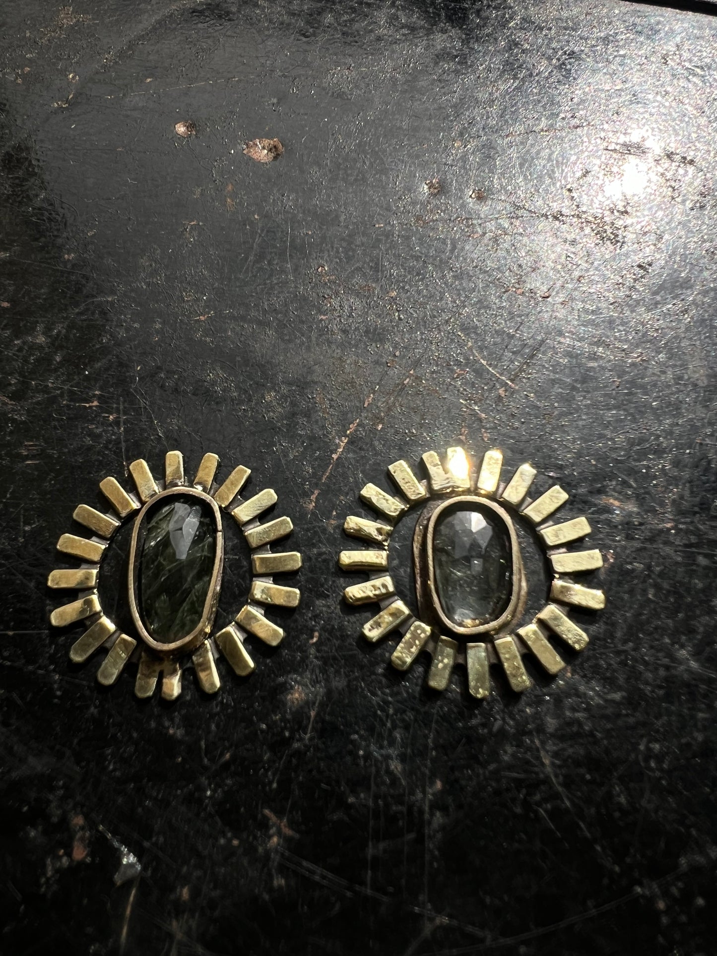 Modern Sundials (earrings or set)