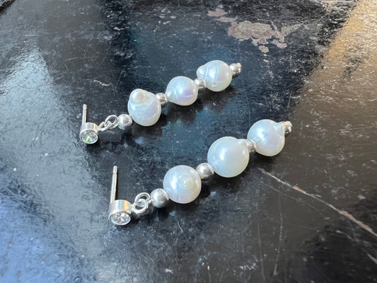 Pearl Earrings — 3 styles