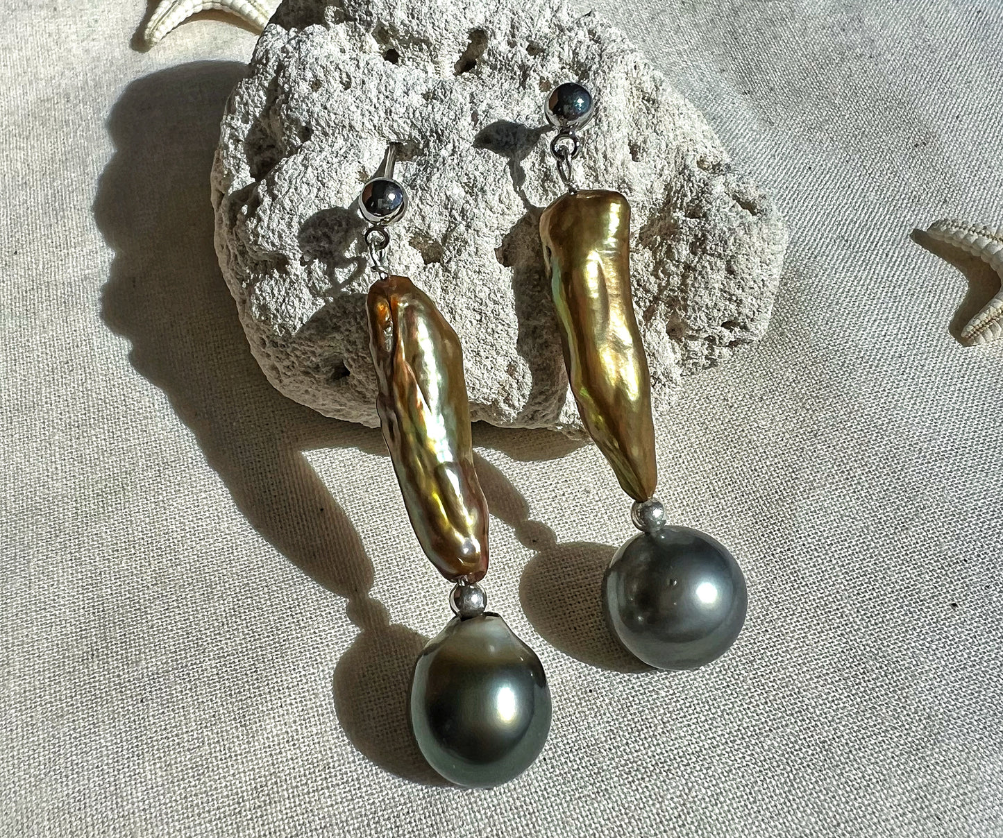 Tahitian Pearls -- various styles