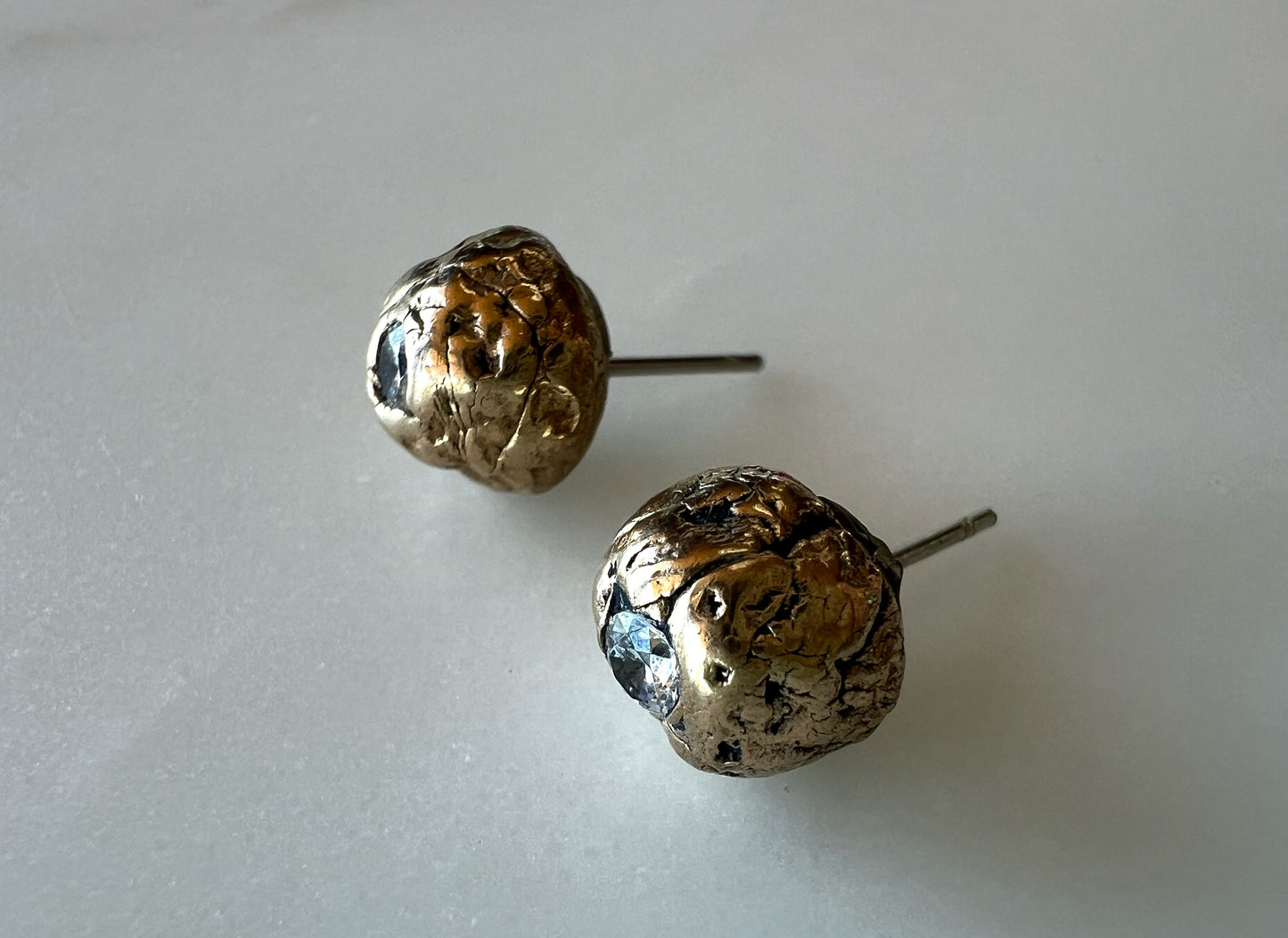 Bronze Textured Studs