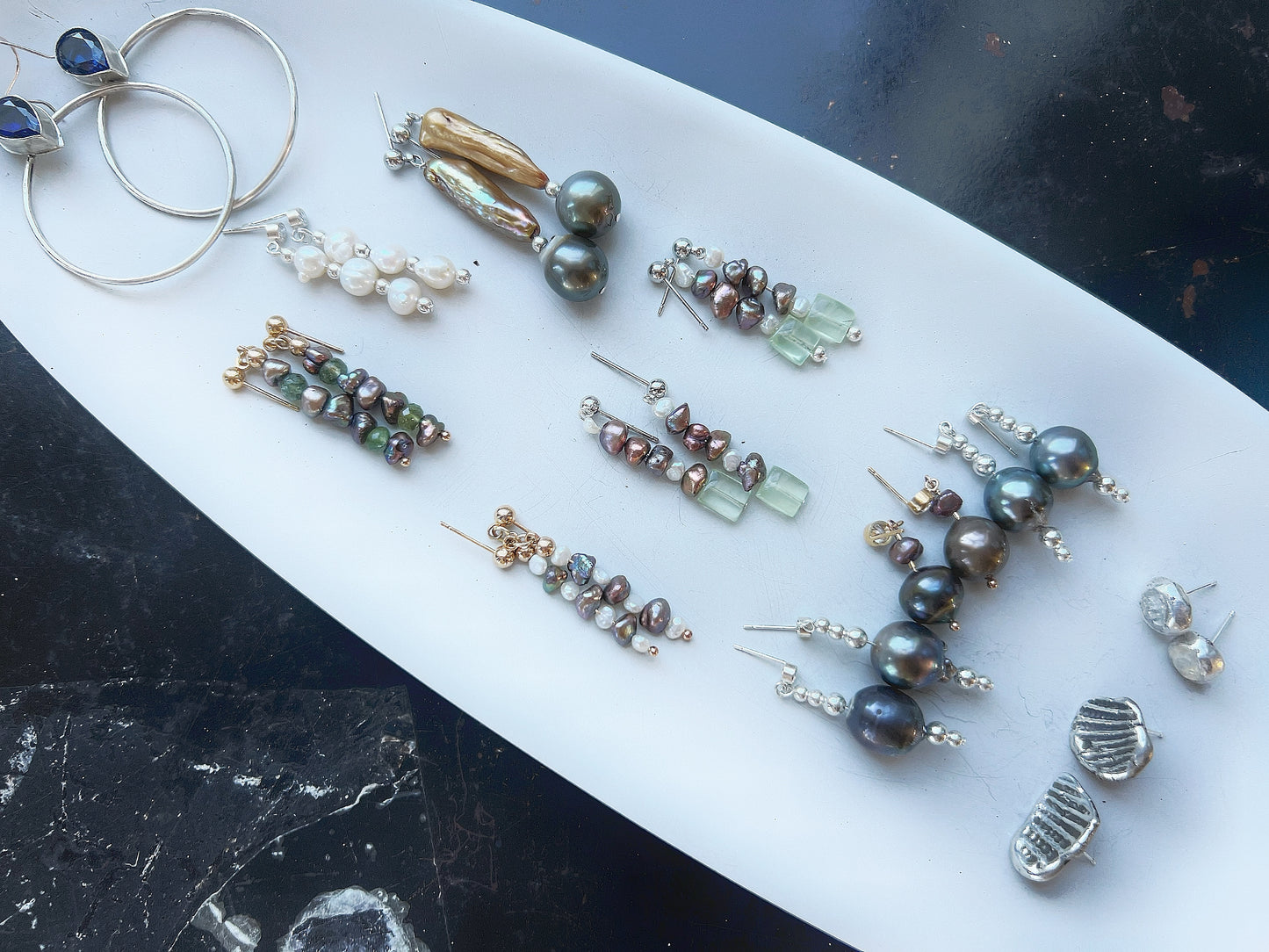 Pearl Earrings — 3 styles