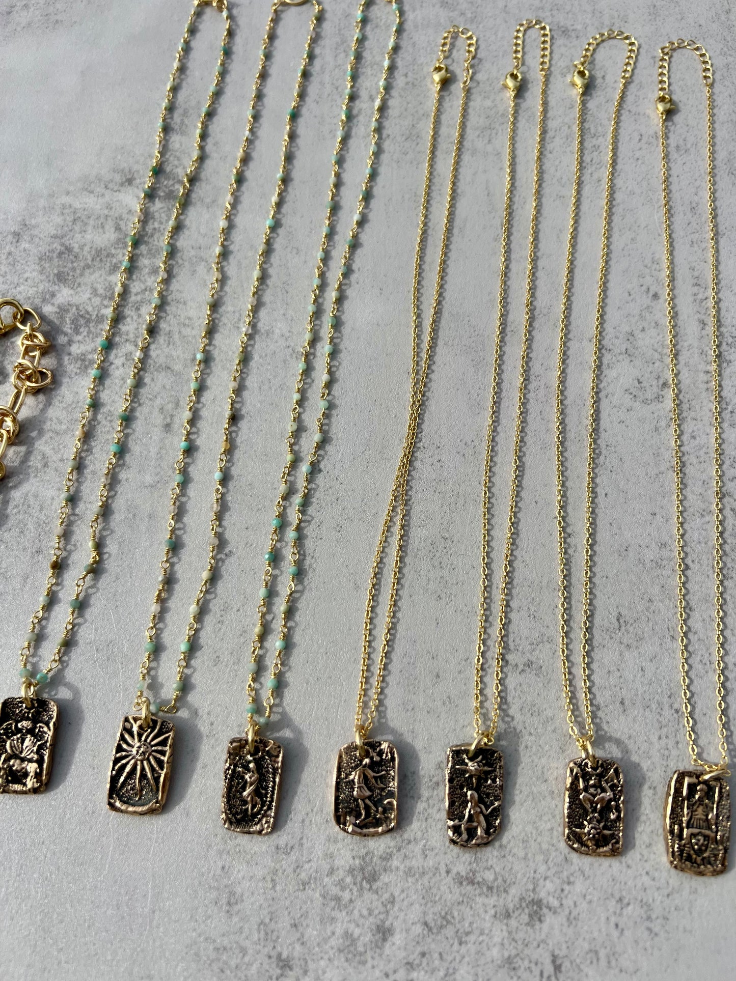 Tarot charms & chains