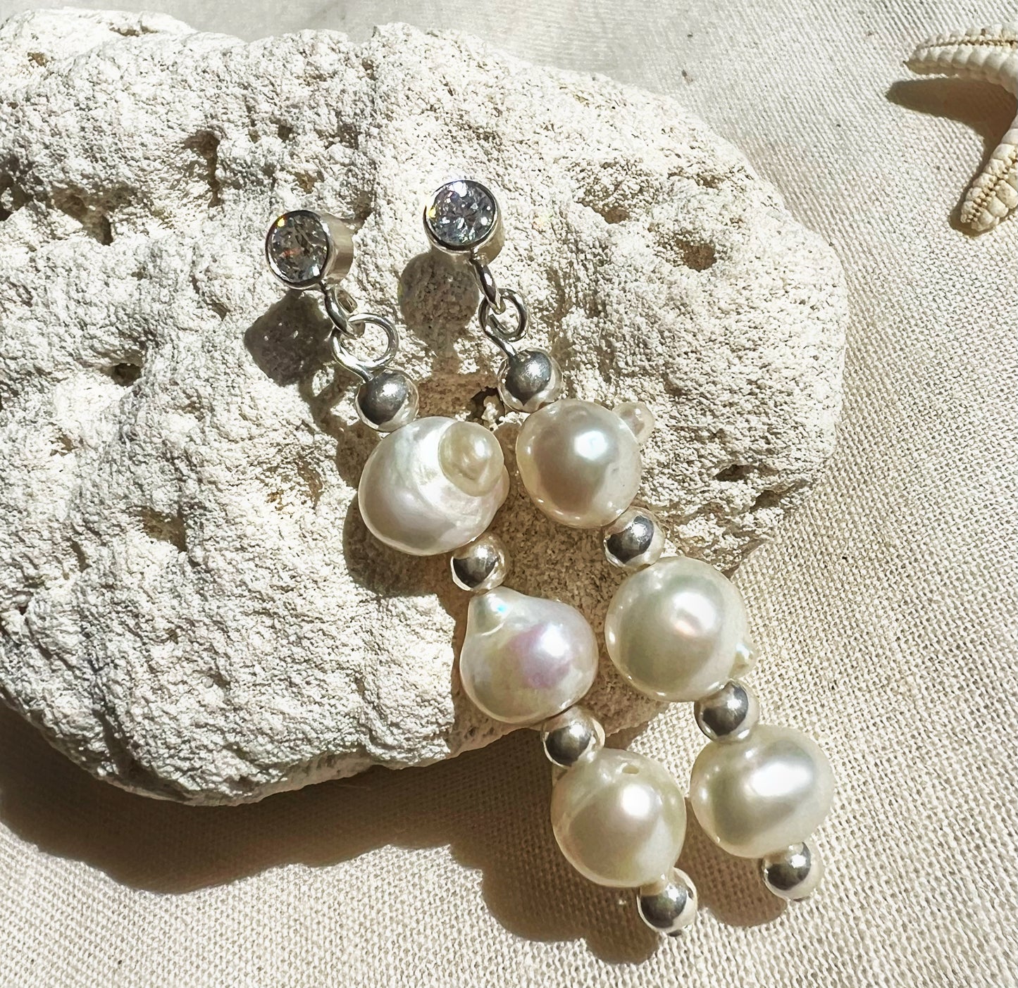 Pearl Earrings — 3 styles