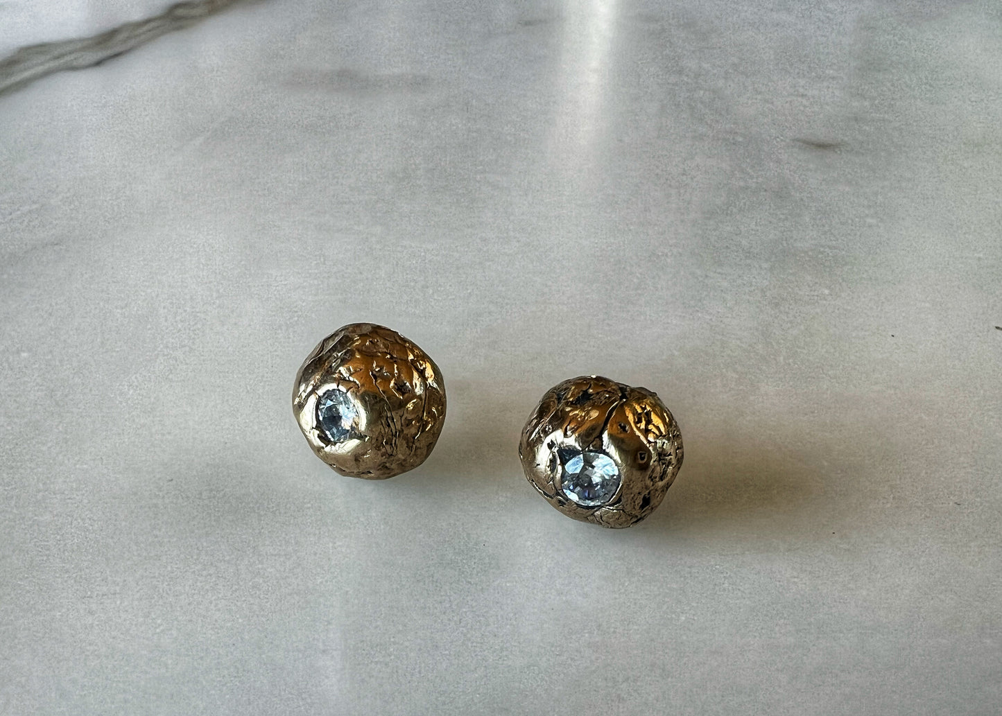 Bronze Textured Studs