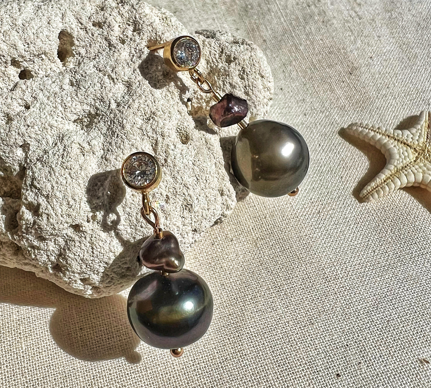 Tahitian Pearls -- various styles