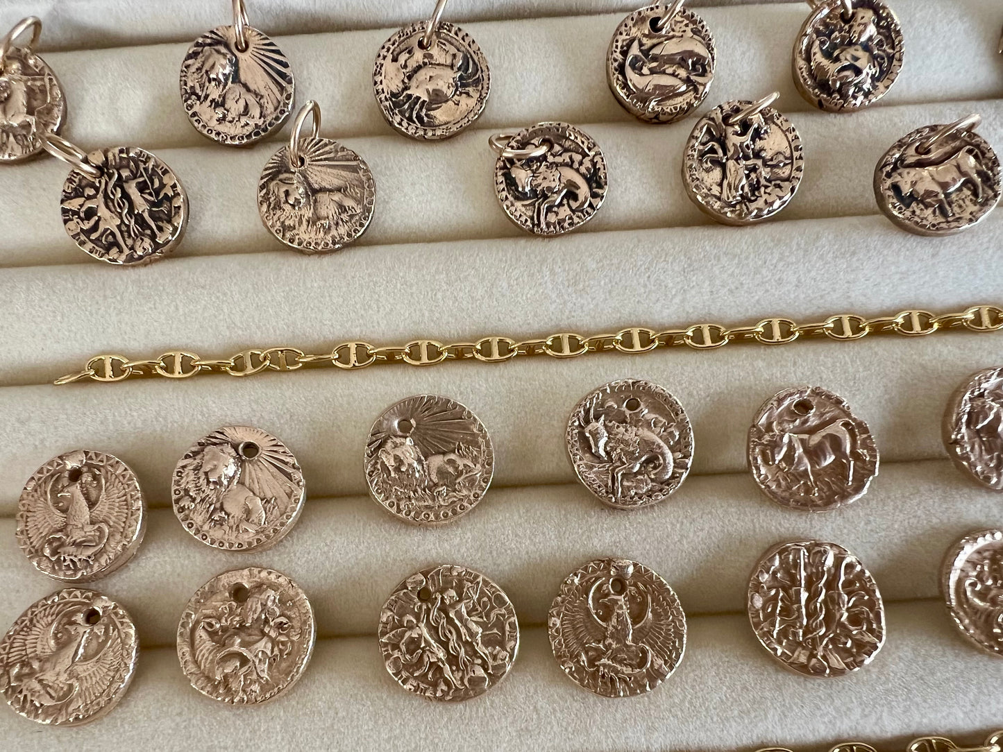 Zodiac charms & chains