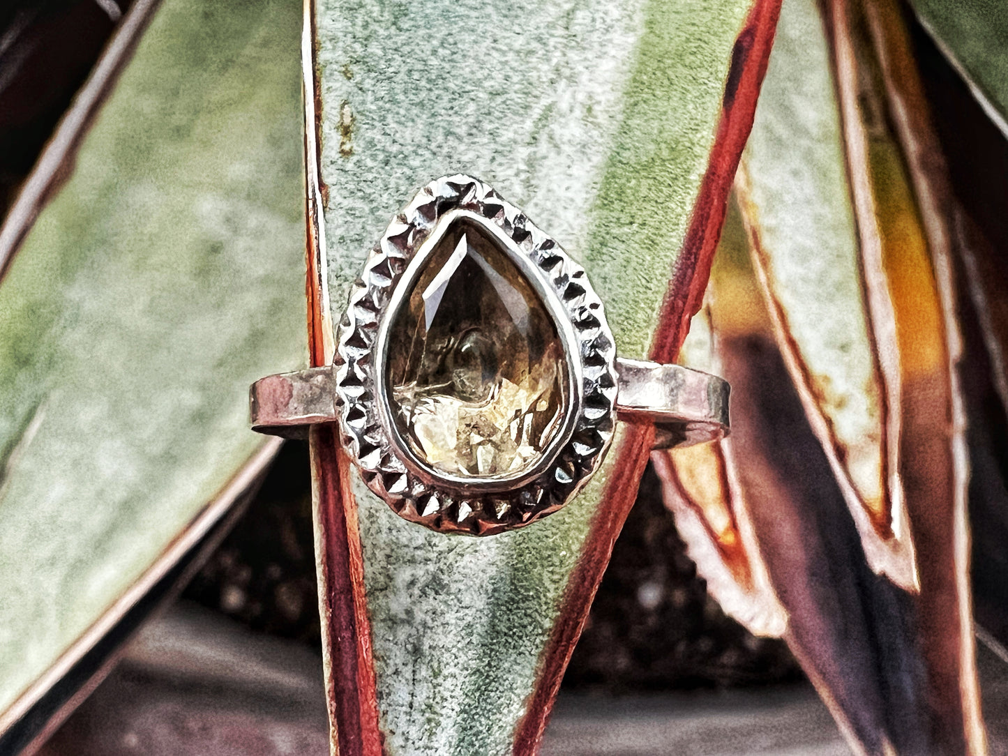 Lemon Citrine Ring — 7