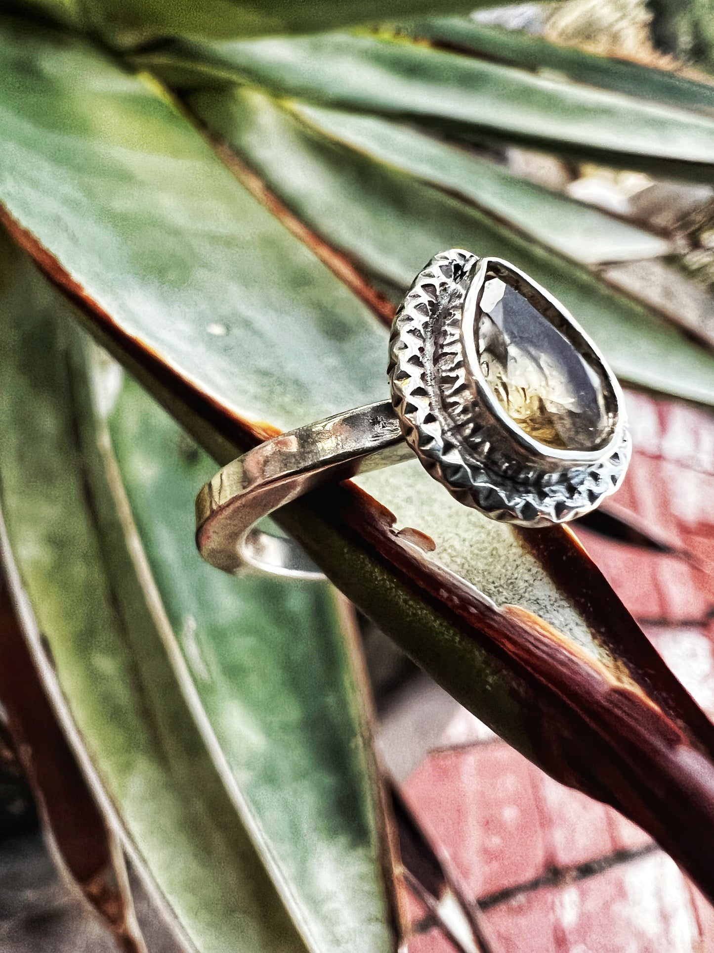 Lemon Citrine Ring — 7