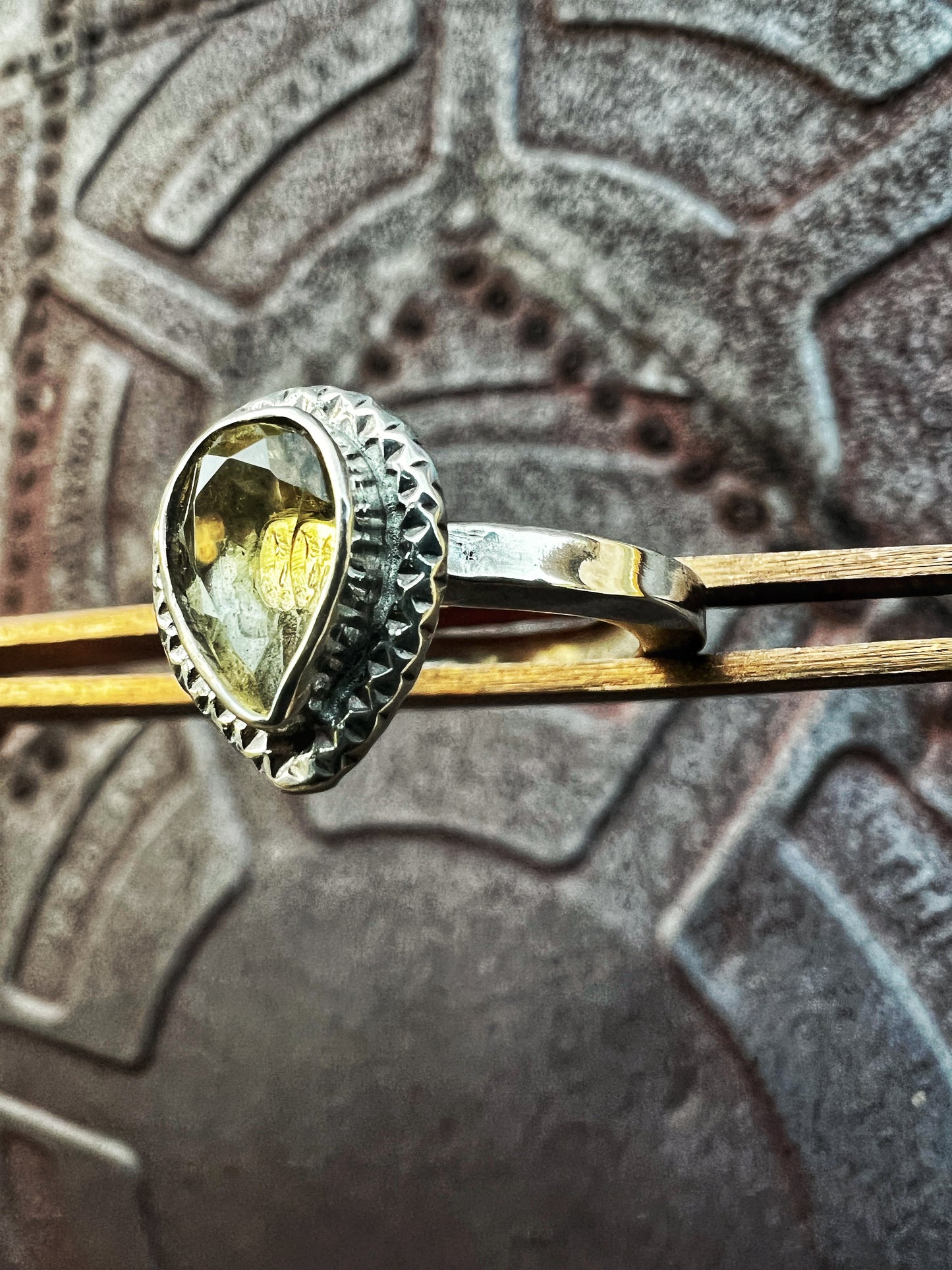 Lemon Citrine Ring — 7