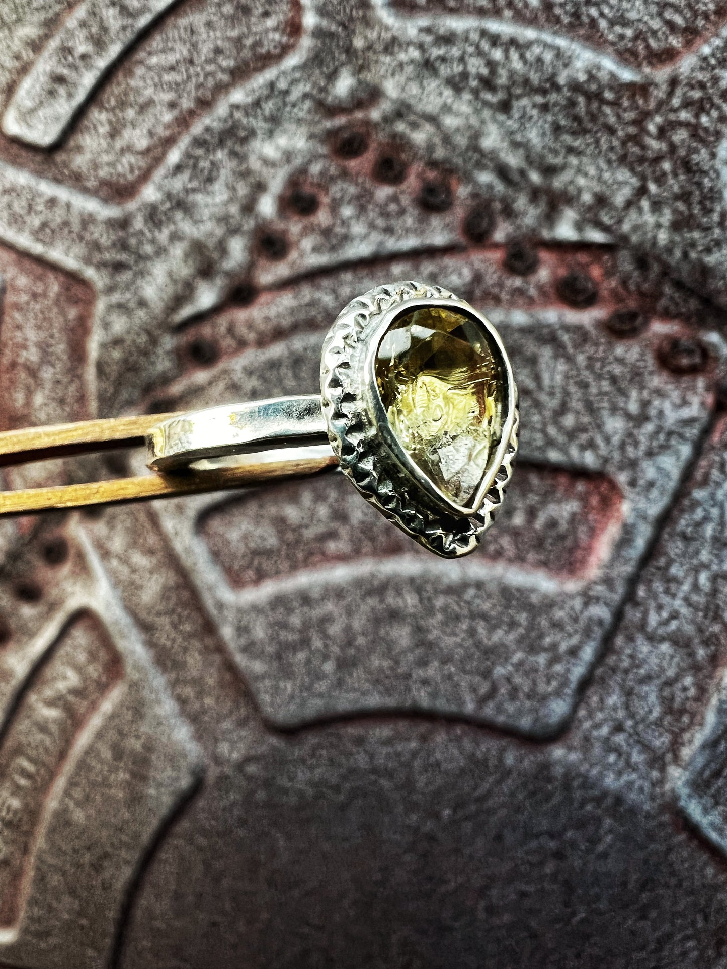 Lemon Citrine Ring — 7