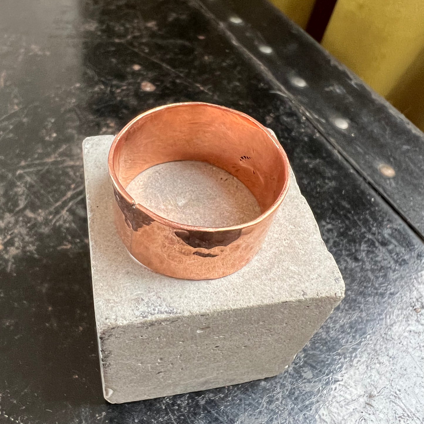 Hammered Copper Band
